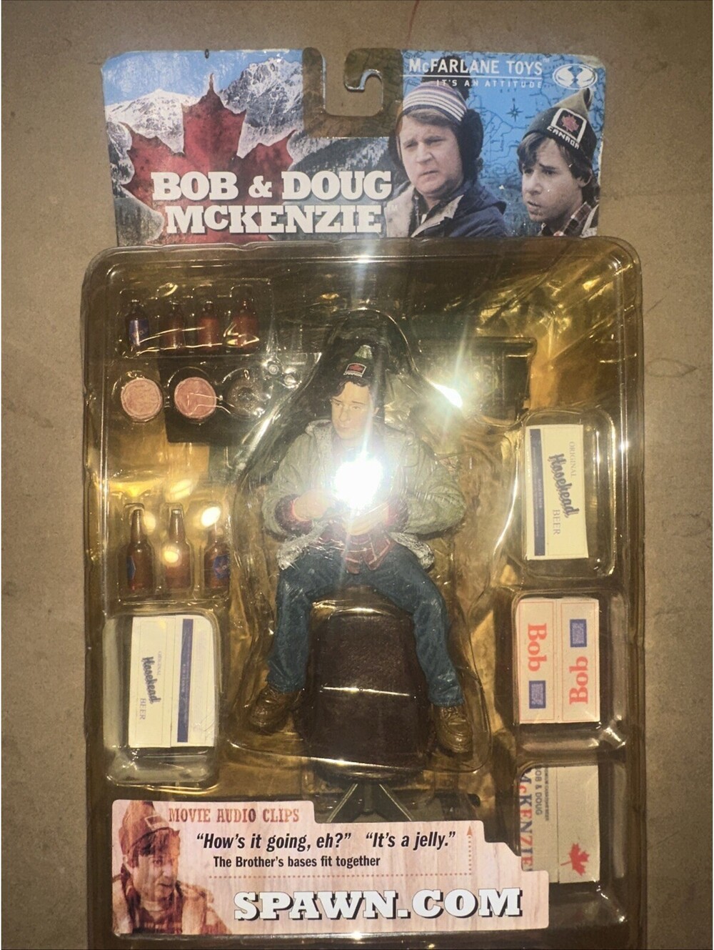 Bob McKenzie Figure Rick Moranis Strange Brew McFarlane Toys 2000